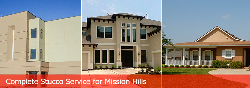 mission hills stucco plaster contractor